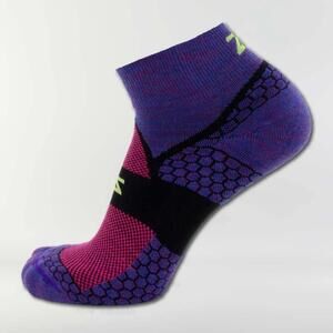 NEW ZENSAH unisex grit performance socks in purple